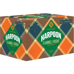 My Bottle Butler Harpoon Flannel Friday Amber Ale 6 Pack Can