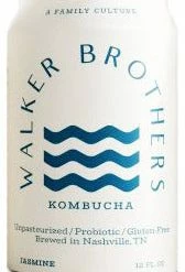 My Bottle Butler Walker Brother's NA Blue Jasmine Kombucha Walker Brother's Ginger NA Kambucha 12oz Can