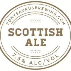 My Bottle Butler Local & Craft Ponysaurus Scottish Ale 4 Pack Can