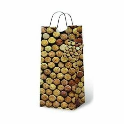 My Bottle Butler Wrap Art Corks Gift Bag ACCESSORIES