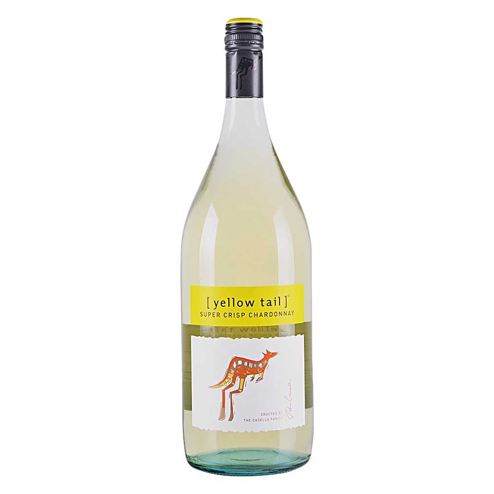 My Bottle Butler Yellow Tail Unoaked Chard 1.5 1 My Bottle Butler Yellow Tail Unoaked Chard 1.5