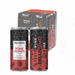 My Bottle Butler Dellissimo Pomegranate 4pk