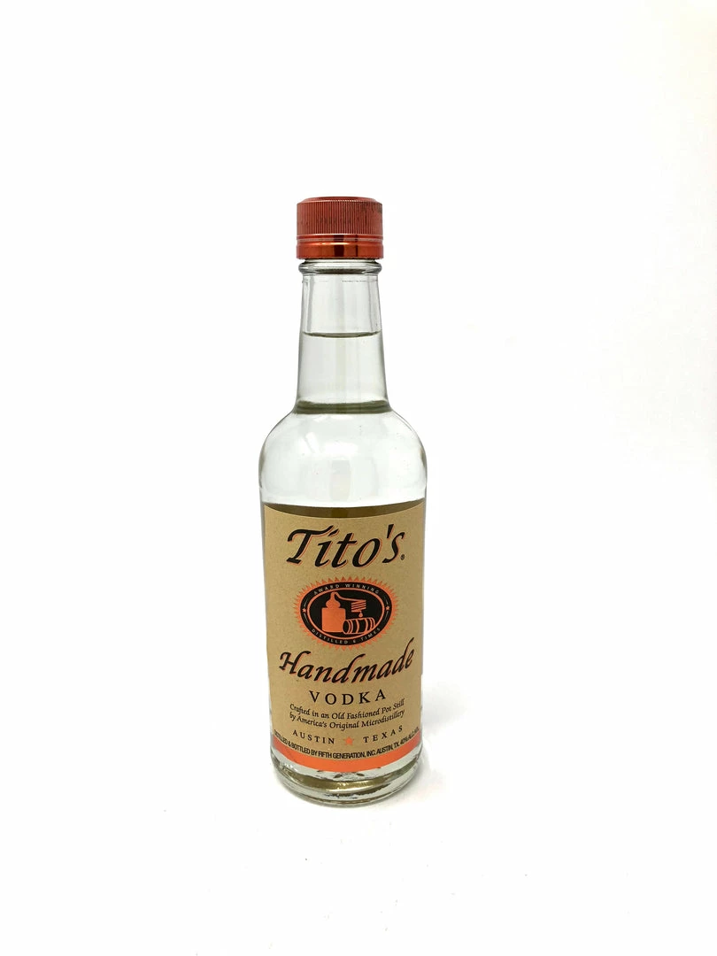 My Bottle Butler Tito'S Handmade Vodka 375Ml 2 My Bottle Butler Tito'S Handmade Vodka 375Ml