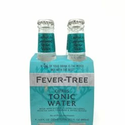 My Bottle Butler MIXERS Fever Tree Citrus Tonic 4 Pack