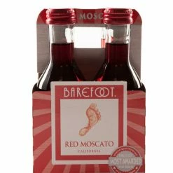 My Bottle Butler Barefoot Rd Moscato 4Pak Moscato/Sweet