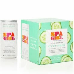My Bottle Butler Spa Girl Cucumber Vodka Cocktail 4pk Canned Cocktails