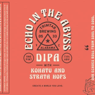 My Bottle Butler Trimtab Echo In The Abyss, DIPA 4pkc Local & Craft 1 My Bottle Butler Trimtab Echo In The Abyss, DIPA 4pkc Local & Craft
