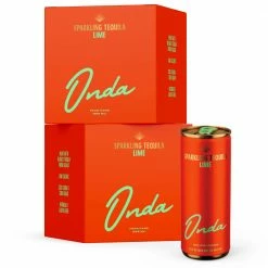 My Bottle Butler Onda Sparkling Lime Tequila 4pk