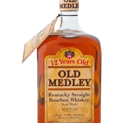 My Bottle Butler Whiskey/Bourbon OLD MEDLEY 12 YEAR BOURBON 750