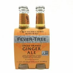 My Bottle Butler Fever Tree Spiced Orange Ginger Ale 4Pk MIXERS