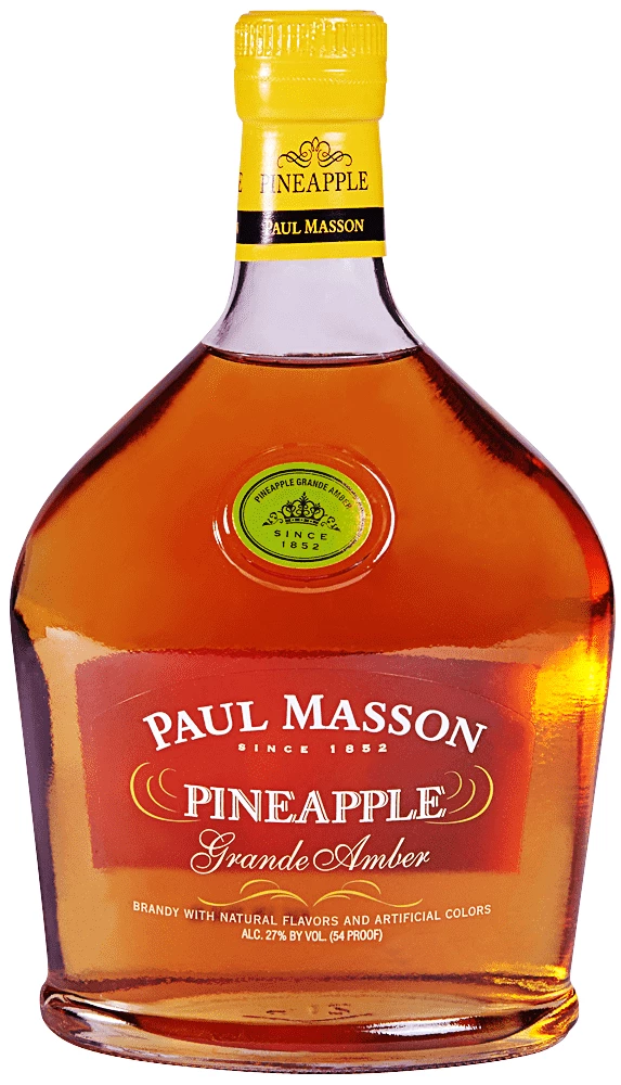 My Bottle Butler Paul Masson Pineapple 750Ml Vermouth/Cognac/Brandy 1 My Bottle Butler Paul Masson Pineapple 750Ml Vermouth/Cognac/Brandy