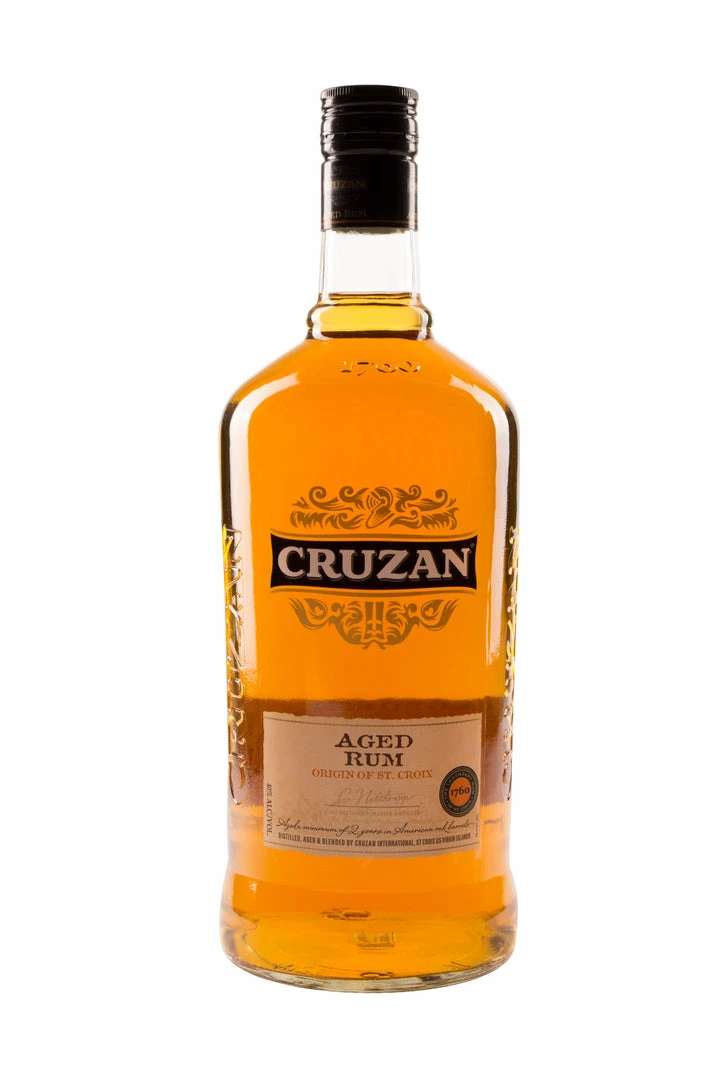 My Bottle Butler Cruzan Rum Gold 1.75L 2 My Bottle Butler Cruzan Rum Gold 1.75L
