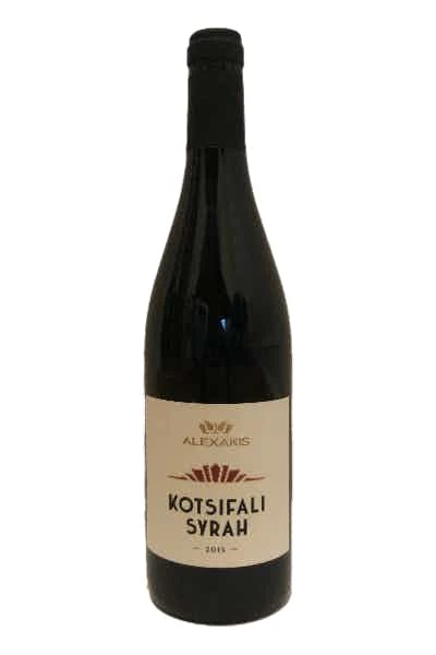 My Bottle Butler Alexiakis Kotsifali Syrah, Greece Syrah/Shiraz 1 My Bottle Butler Alexiakis Kotsifali Syrah, Greece Syrah/Shiraz
