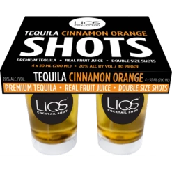My Bottle Butler Liqs Cinnamon Orange 4pk