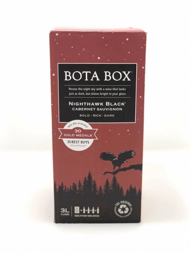 My Bottle Butler Bota Box Nighthawk Black Cabernet Sauvignon 3L Boxed Wine 2 My Bottle Butler Bota Box Nighthawk Black Cabernet Sauvignon 3L Boxed Wine