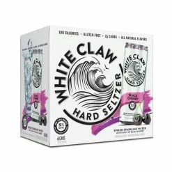 My Bottle Butler Seltzer White Claw Black Cherry 6Pk