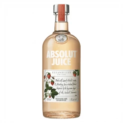 My Bottle Butler Vodka Absolut Juice Strawberry 750Ml