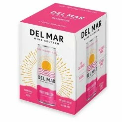 My Bottle Butler Del Mar Wine Seltzer Watermelon 4pk