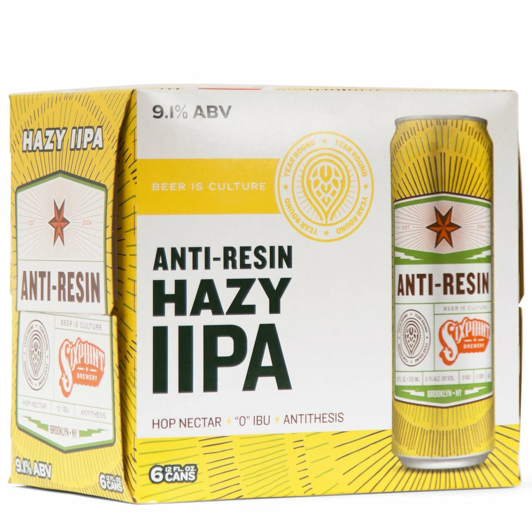 My Bottle Butler Sixpoint Anti Resin IPA 6 Pack Can 1 My Bottle Butler Sixpoint Anti Resin IPA 6 Pack Can