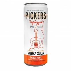 My Bottle Butler Pickers Tangerine Vodka Soda 4 Pack