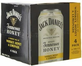 My Bottle Butler Jack Daniels Honey & Lemon 4pk Canned Cocktails 1 My Bottle Butler Jack Daniels Honey & Lemon 4pk Canned Cocktails