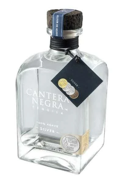 My Bottle Butler Tequila & Mezcal Cantera Negra Tequilla Silver 750Ml 1 My Bottle Butler Tequila & Mezcal Cantera Negra Tequilla Silver 750Ml