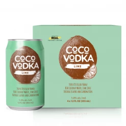 My Bottle Butler Canned Cocktails Coco Vodka Lime 4pk