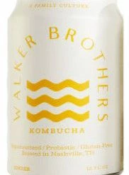 My Bottle Butler Walker Brother's Ginger NA Kombucha 12oz Can