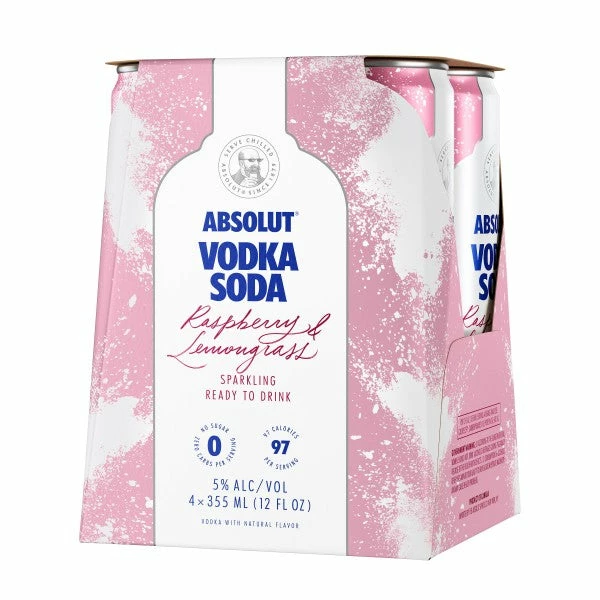 My Bottle Butler Absolut Raspberry Lemongrass Vodka Soda 4pk Can 1 My Bottle Butler Absolut Raspberry Lemongrass Vodka Soda 4pk Can