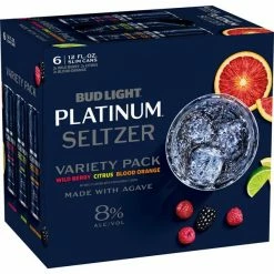 My Bottle Butler Bud Light Platinum Variety Seltzer 6pk