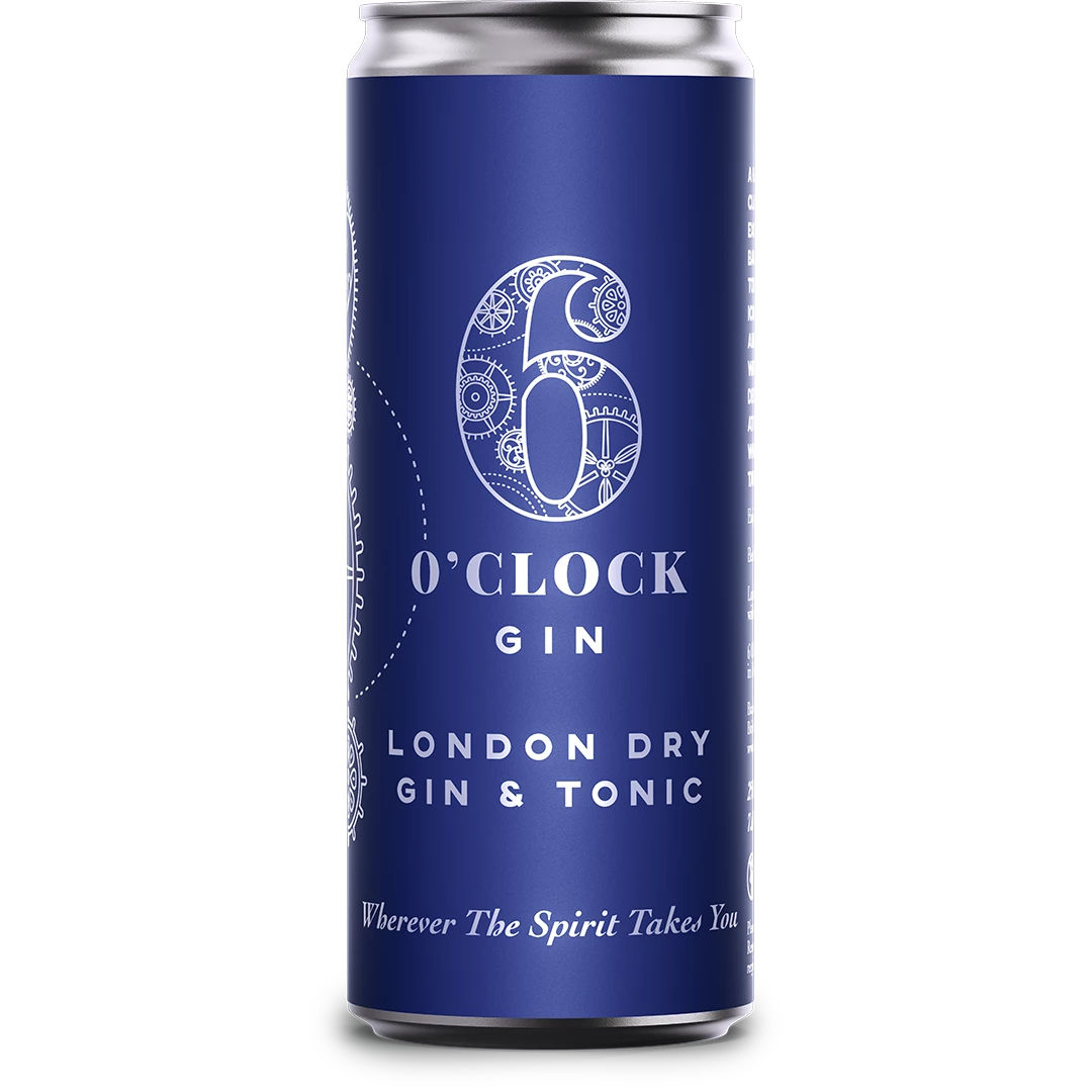 My Bottle Butler 6 O'Clock Gin & Tonic 200ml 1 My Bottle Butler 6 O'Clock Gin & Tonic 200ml