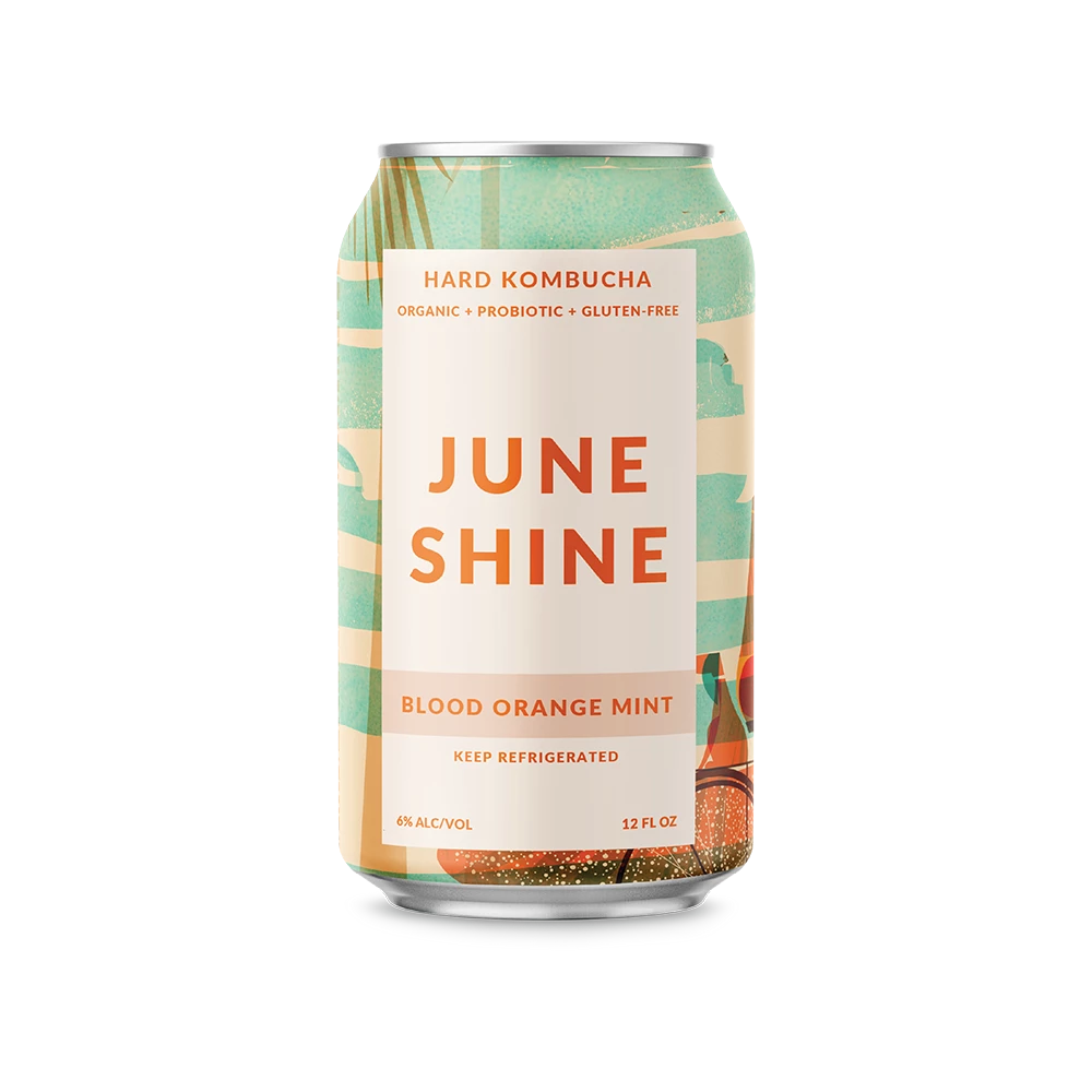 My Bottle Butler June Shine Hard Kombucha Blood Orange Mint 6 Pack Can 1 My Bottle Butler June Shine Hard Kombucha Blood Orange Mint 6 Pack Can