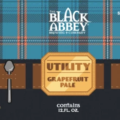 My Bottle Butler Black Abbey Utility Ale 6 Pack Can