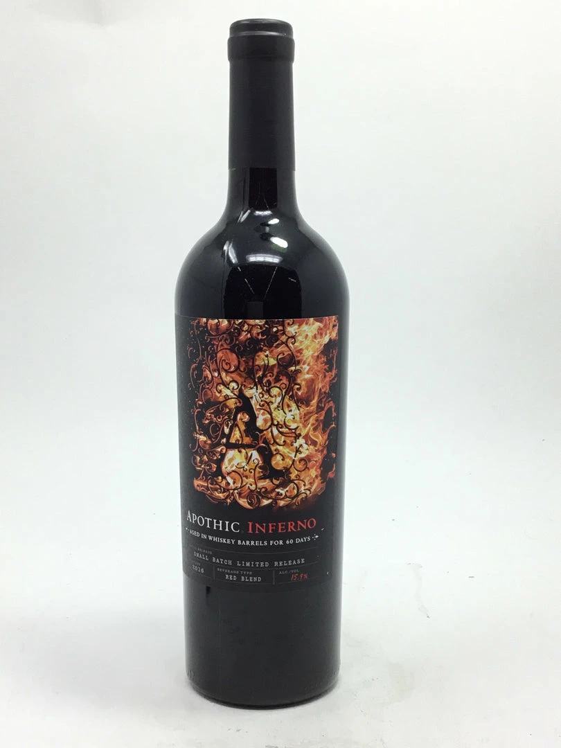 My Bottle Butler Apothic Inferno 750 Red Blend 1 My Bottle Butler Apothic Inferno 750 Red Blend