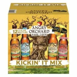 My Bottle Butler Local & Craft Angry Orchard Kickin It Variety Cider 12 Pack Can