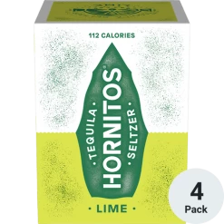 My Bottle Butler Hornitos Tequila Seltzer Lime 4pk