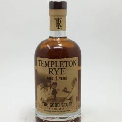 My Bottle Butler Whiskey/Bourbon Templeton Rye 4Yr 750 6 My Bottle Butler Whiskey/Bourbon Templeton Rye 4Yr 750
