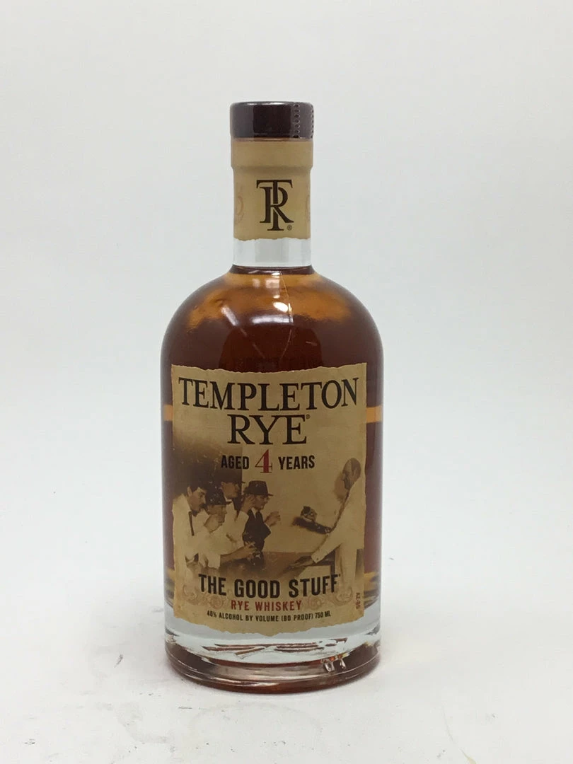 My Bottle Butler Whiskey/Bourbon Templeton Rye 4Yr 750 1 My Bottle Butler Whiskey/Bourbon Templeton Rye 4Yr 750