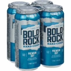 My Bottle Butler Bold Rock Premium Dry Cider 4 Pack Can