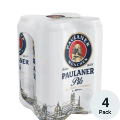 My Bottle Butler Import Paulaner Pilsner 4 Pack Can