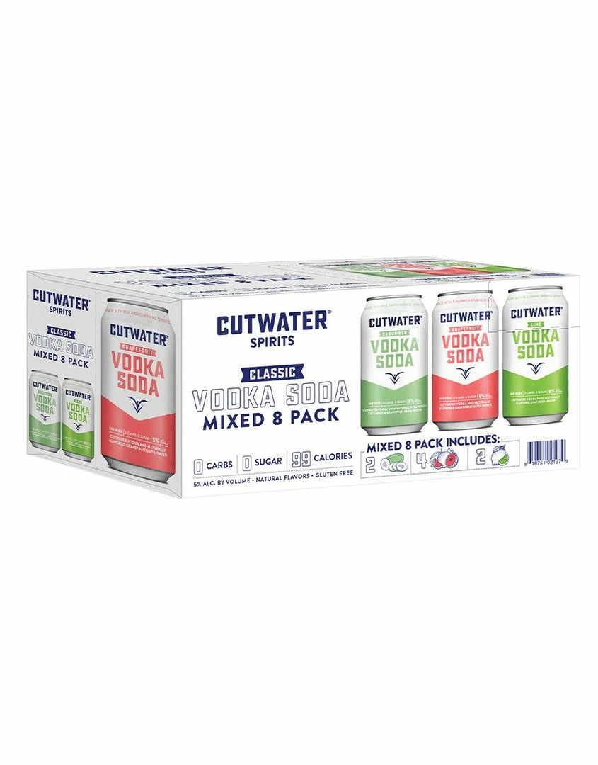 My Bottle Butler Cutwater Variety 8pk Canned Cocktails 1 My Bottle Butler Cutwater Variety 8pk Canned Cocktails