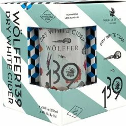 My Bottle Butler Wolffer White Cider 4 Pack Can