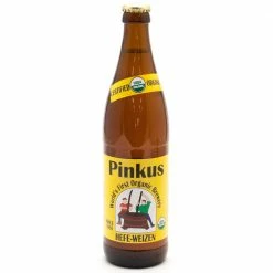 My Bottle Butler Pinkus Organic Hefeweizen 500Ml Import