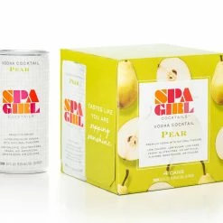 My Bottle Butler Spa Girl Pear Vodka Cocktail 4pk