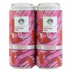 My Bottle Butler Local & Craft Untitled Art Strawberry Rhubarb Sour 4 Pack Can