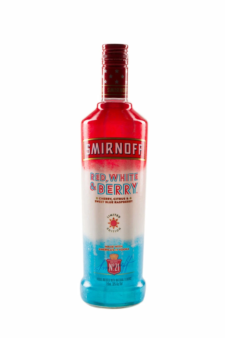 My Bottle Butler Vodka Smirnoff Red White & Berry 750 2 My Bottle Butler Vodka Smirnoff Red White & Berry 750