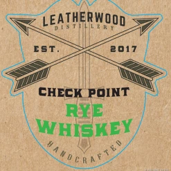 My Bottle Butler Whiskey/Bourbon Leatherwood Check Point Rye 750