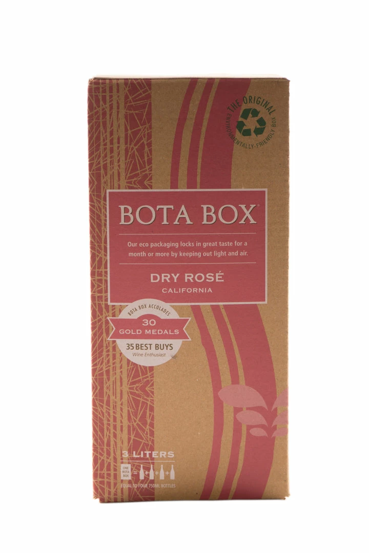 My Bottle Butler Bota Box Dry Rose 3L Boxed Wine 1 My Bottle Butler Bota Box Dry Rose 3L Boxed Wine
