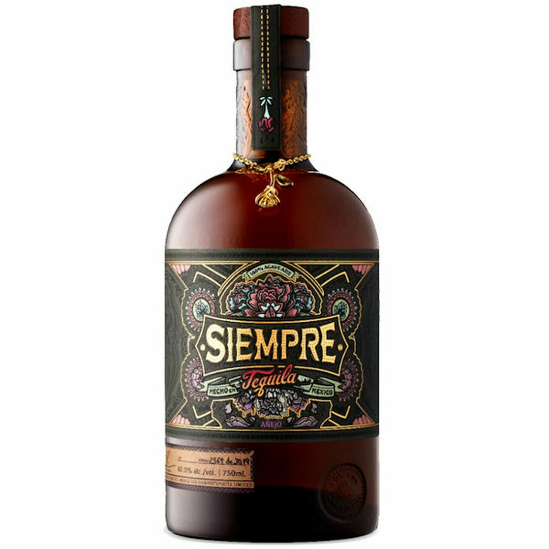My Bottle Butler Siempre Anejo Tequila 750ml 1 My Bottle Butler Siempre Anejo Tequila 750ml