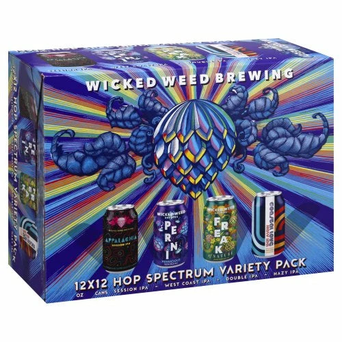 My Bottle Butler Wicked Weed Hop Spectrum Variety 12 Pack Can 1 My Bottle Butler Wicked Weed Hop Spectrum Variety 12 Pack Can